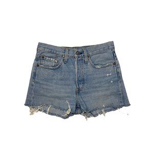 Levi’s 501 Cut Off High Rise Denim Shorts-sz 26